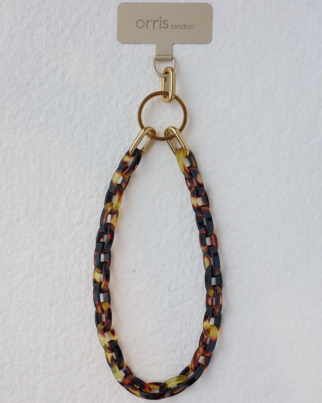 Bio Acetate Phone Strap with Connecting Card