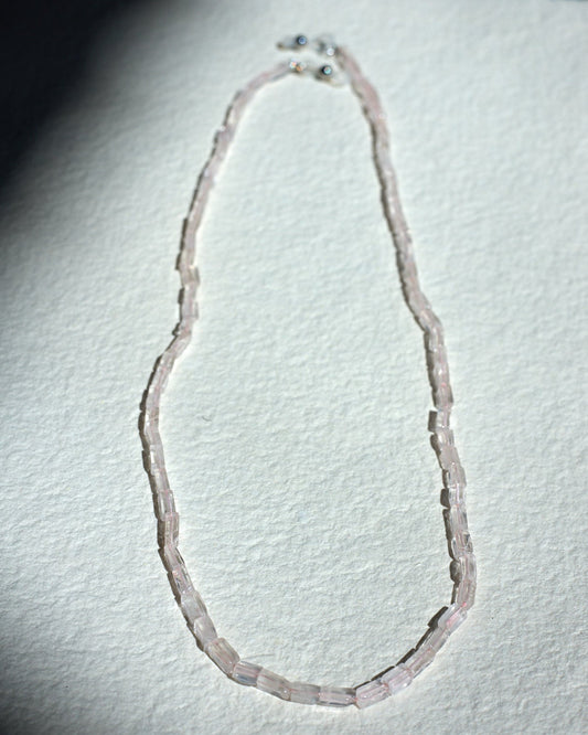 Rose Quartz - Glasses Chain