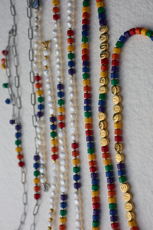 Freshwater Pearl Pride Edition Glasses Chain