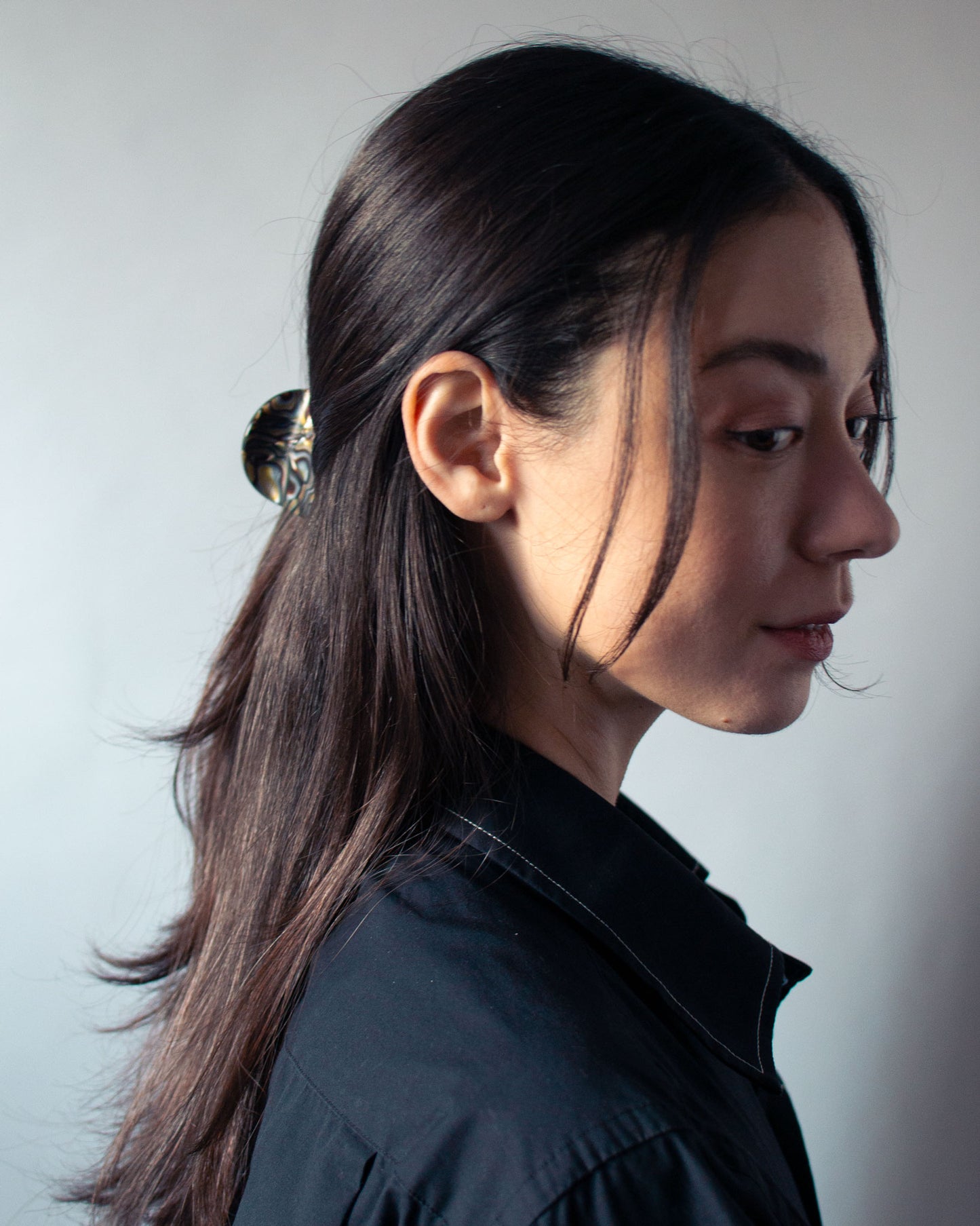 Half Moon French Hair Claw – 6 Colours