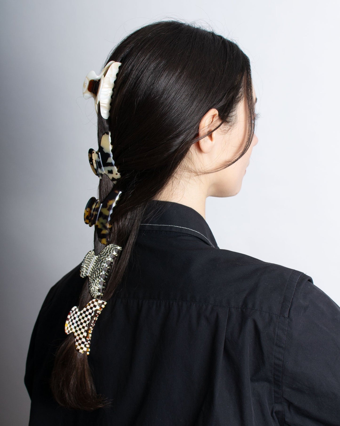 Classic French Hair Claw Jaw Clip - 6 Colours