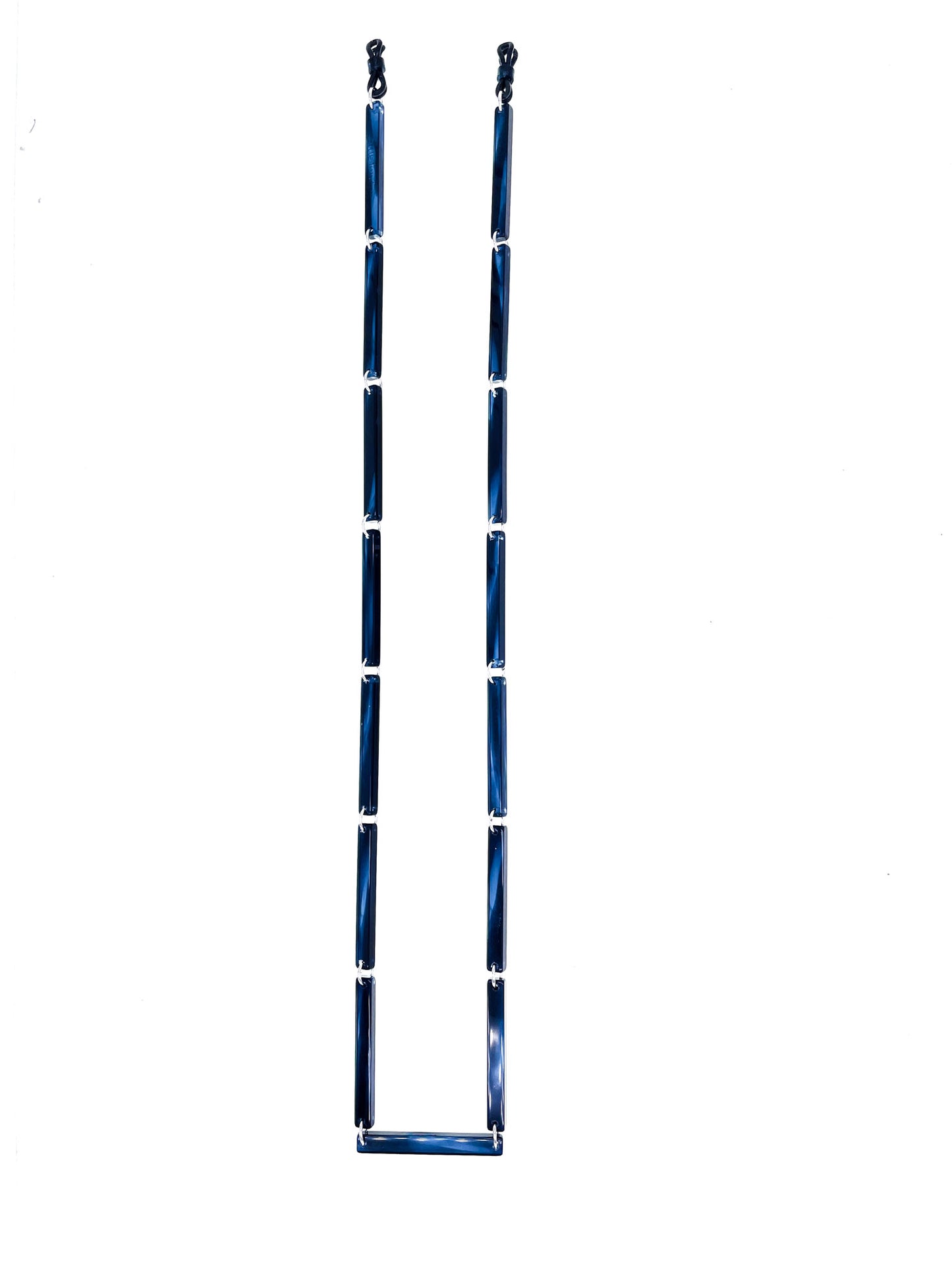 Spaghetti | Bio-Acetate Deep Ocean Blue| Glasses Chain