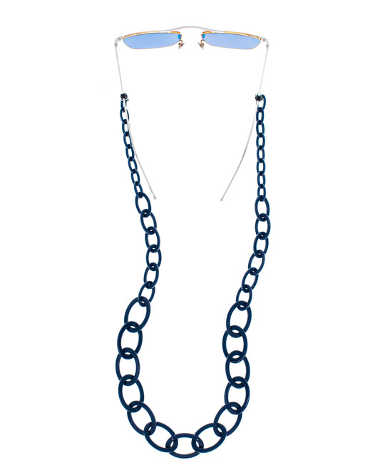 Smiley Chain | Navy Blue | Glasses Chain
