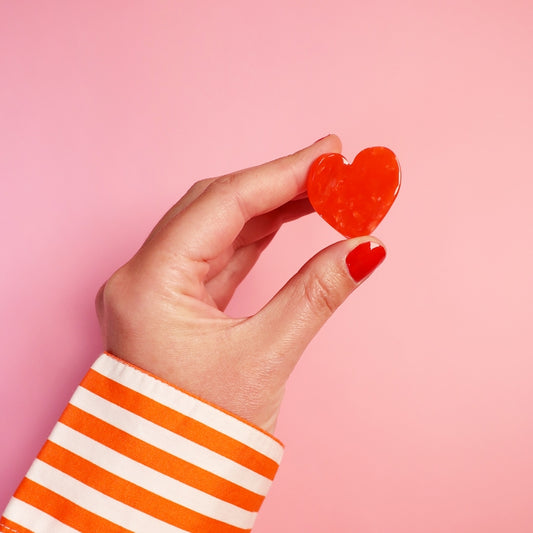 Mini Heart Hair Claw