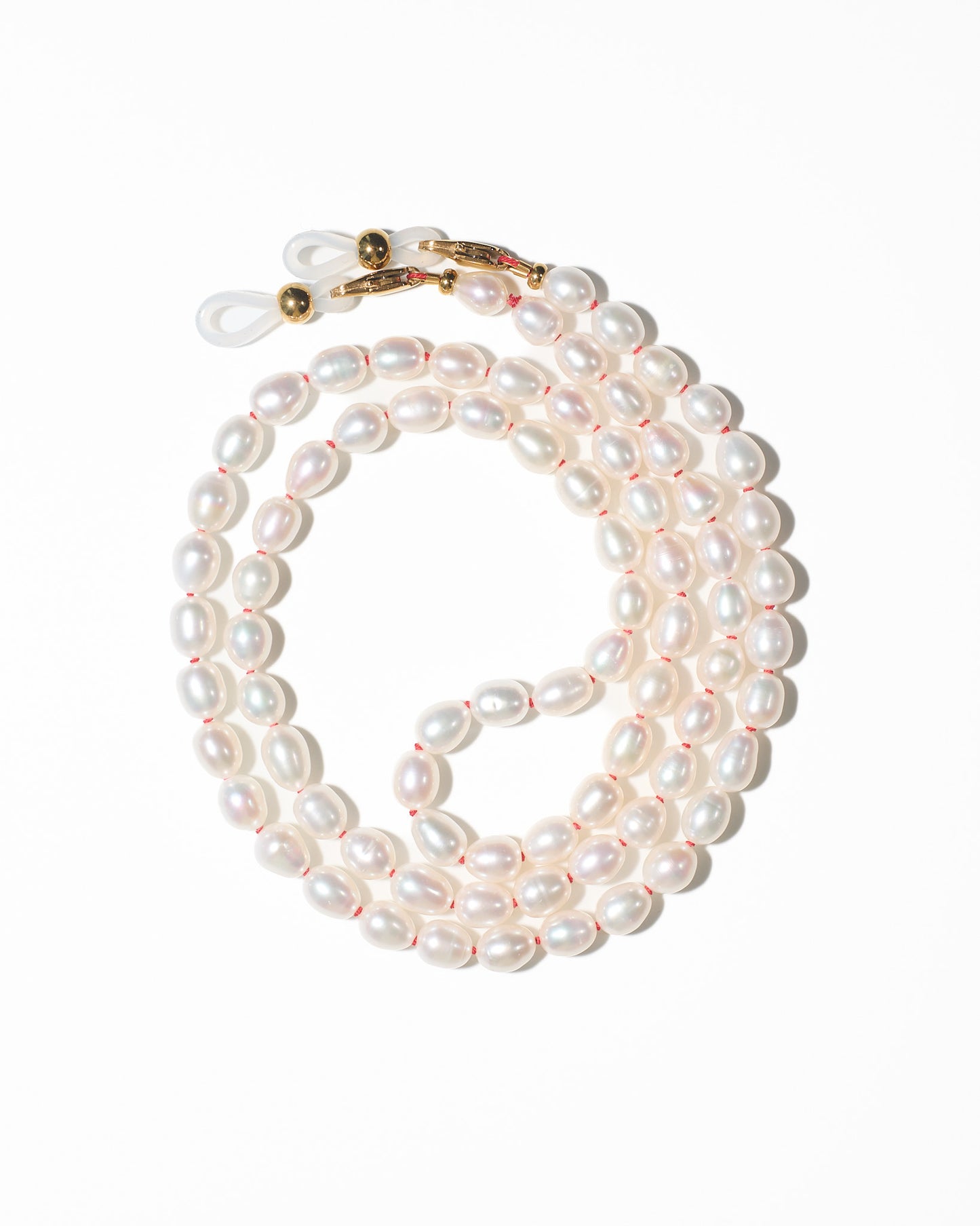 Grandma's Pearl - Silk Knotted Chain