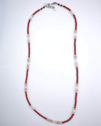 Sakura | Pink Opal & Fresh Water Pearl | Glasses Chain