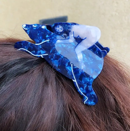 Girl and Bear Hair Claw