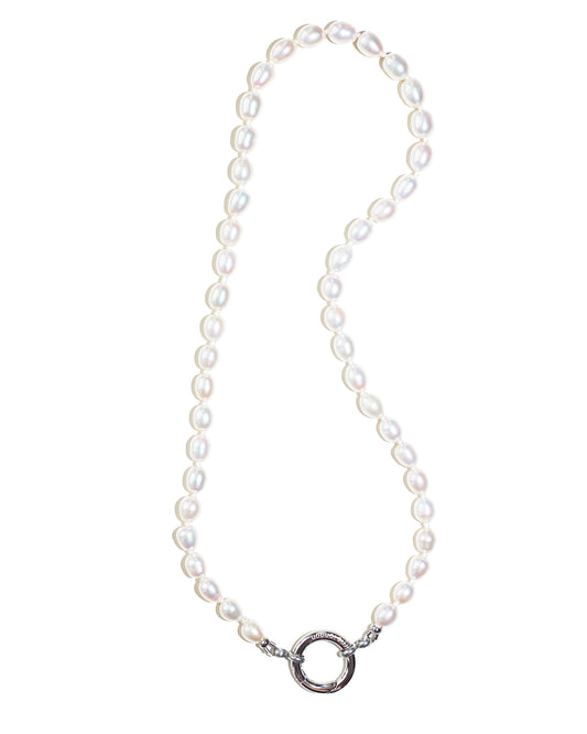 Grandma's Pearl - Silk Knotted Chain