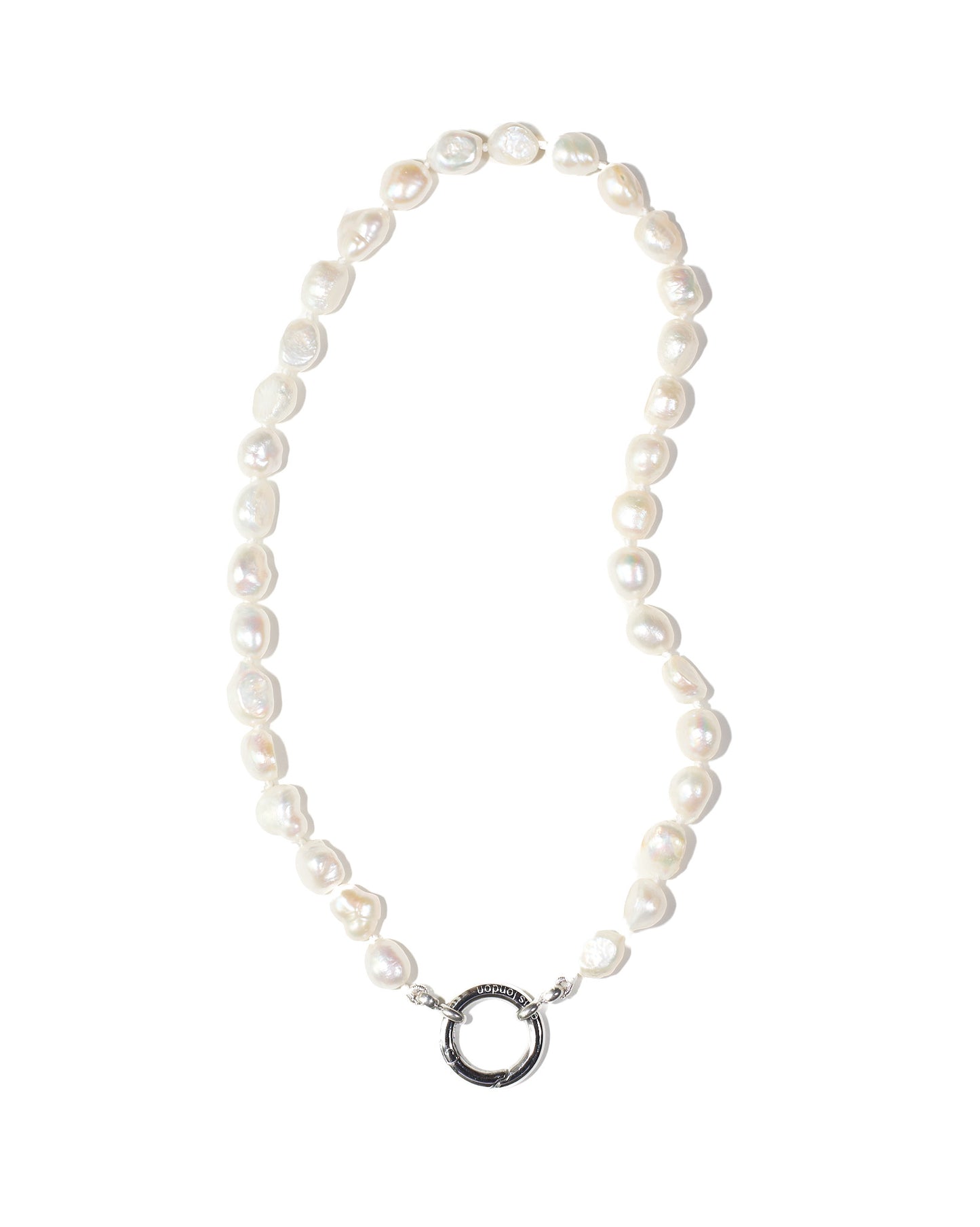 Ugly Pearl - Silk Knotted Necklace