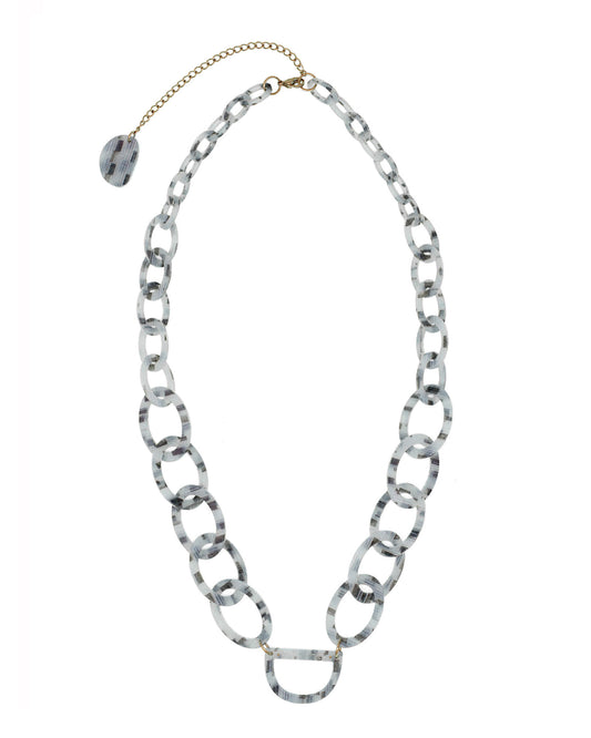 Original D Necklace | Metallic checks | Glasses Chain | RASSIN & SHEN