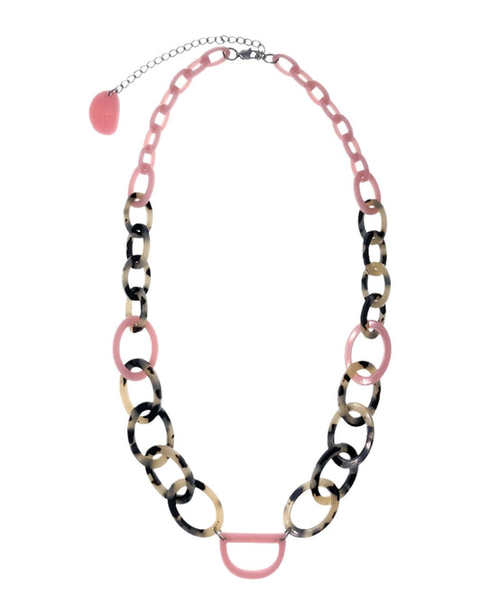 Original D Necklace | Light Tokyo & Pink  | Glasses Necklace